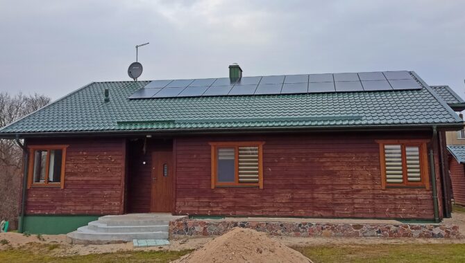 7 kW projektas ant stogo Šiauliuose