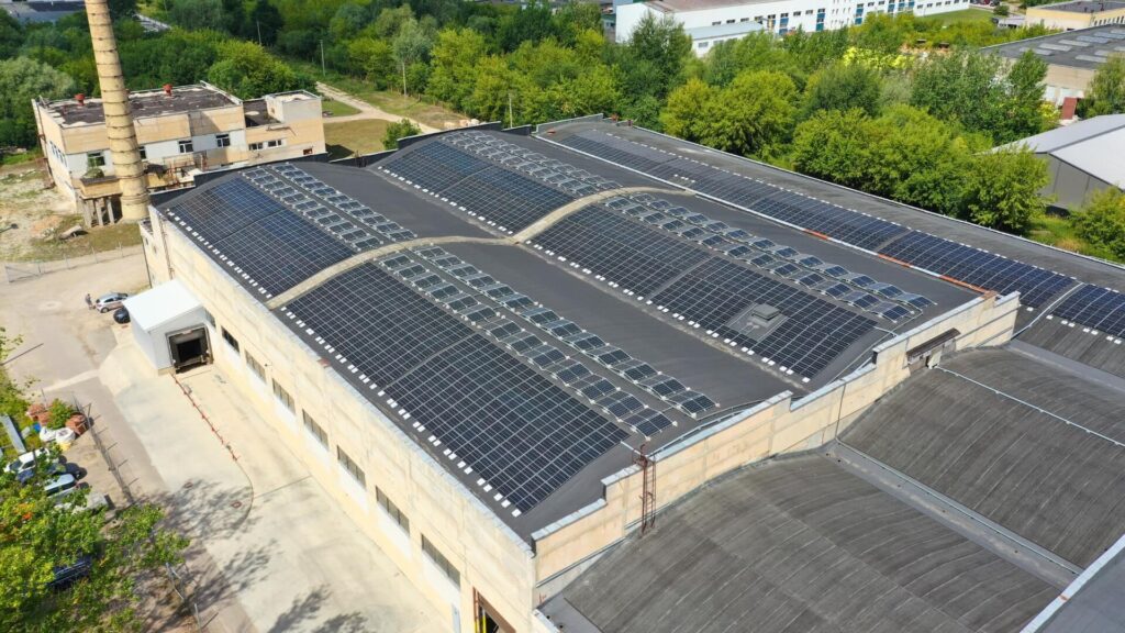 900 kw saulės elektrinė panevėžyje